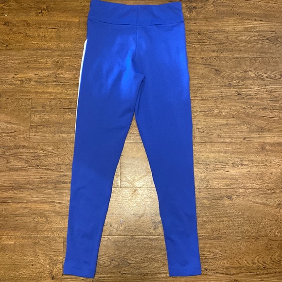 Reebok Womens Colorblock (blue,mustard yellow,white) Compression Athletic Pants - Picture 7 of 7